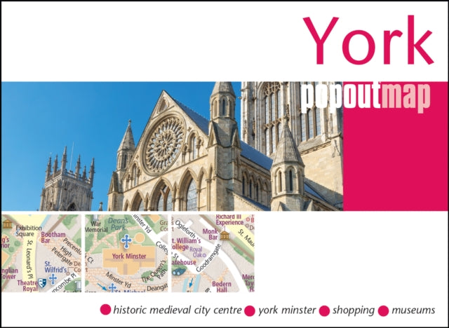 Book cover of: York PopOut Map