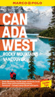 Book cover of: Canada West Marco Polo Pocket Travel Guide - with pull out map