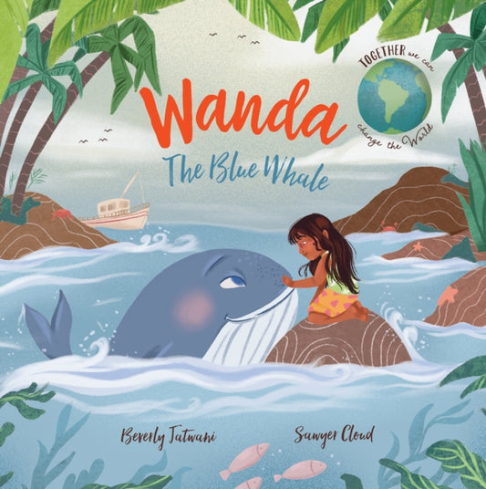 Book cover of: Wanda the Blue Whale. By: Beverly Jatwani