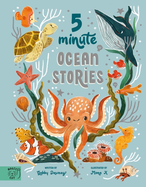 Book cover of: 5 Minute Ocean Stories. By: Gabby Dawnay