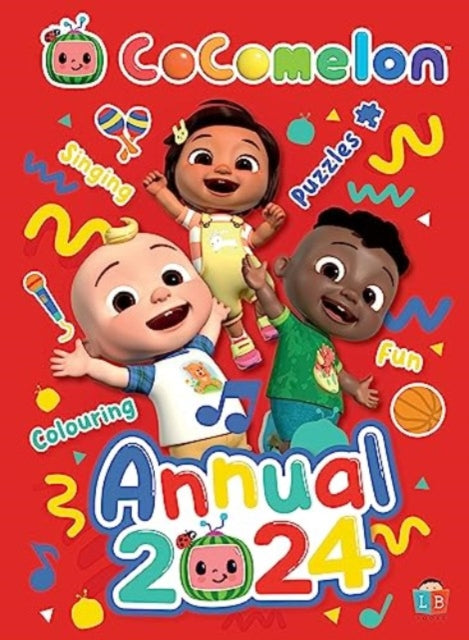 Book cover of: Cocomelon Official Annual 2024. By: Little Brother Books