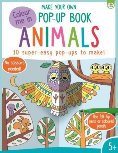 Make Your Own Pop Up Book Animals 9781915995063 ISEEK