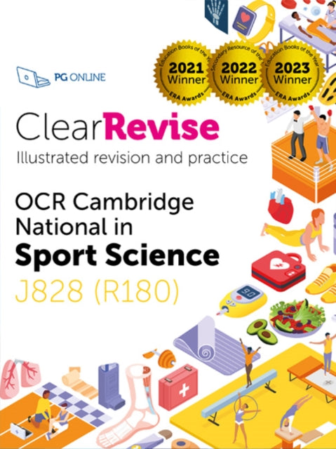 Book cover of: ClearRevise OCR Cambridge National in Sport Science J828 (R180)
