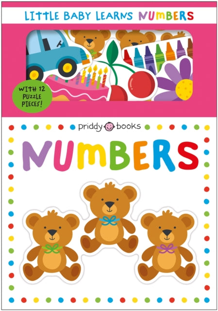 Book cover of: Little Baby Learns Numbers UK edition. By: Roger Priddy