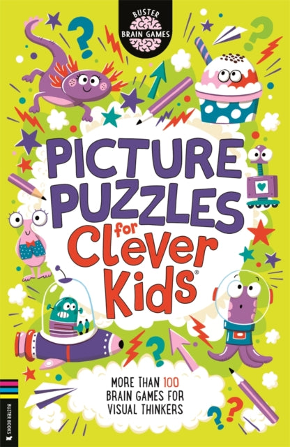 Picture Puzzles for Clever Kids®, More than 100 dyslexia-friendly brain games for visual thinkers 9781916763050 Gareth Moore