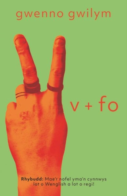 Book cover of: V + Fo. By: Gwenno Gwilym