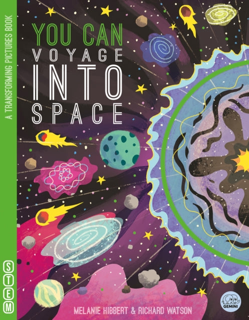 Book cover of: YOU CAN Voyage Into Space. By: Melanie Hibbert