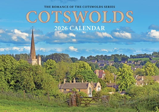 Book cover of: Romance of the Cotswolds Calendar - 2026
