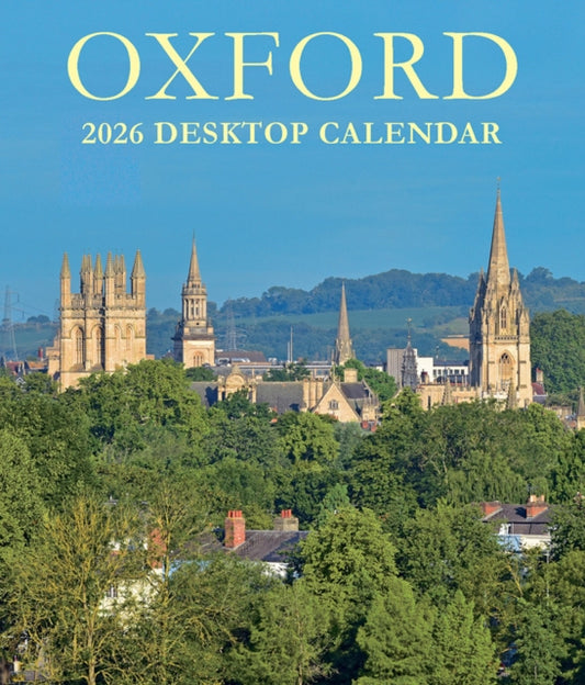 Book cover of: Oxford Large Desktop Calendar - 2026