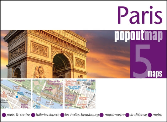 Book cover of: Paris PopOut Map