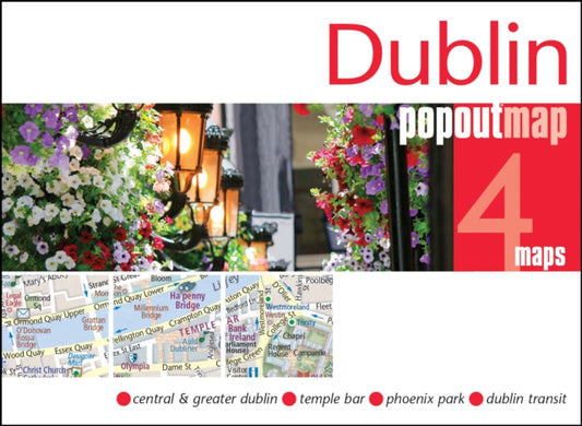 Book cover of: Dublin PopOut Map - pocket size, pop up map of Dublin city centre