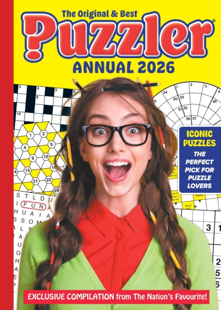 Book cover of: Puzzler Annual 2026