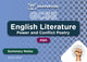 Book cover of: SnapRevise GCSE AQA English Literature: Power and Conflict Poetry