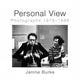 Book cover of: Personal View. By: Janine Burke