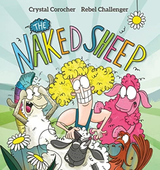 Book cover of: Naked Sheep. By: Crystal Corocher