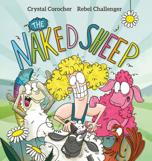 Book cover of: Naked Sheep. By: Crystal Corocher