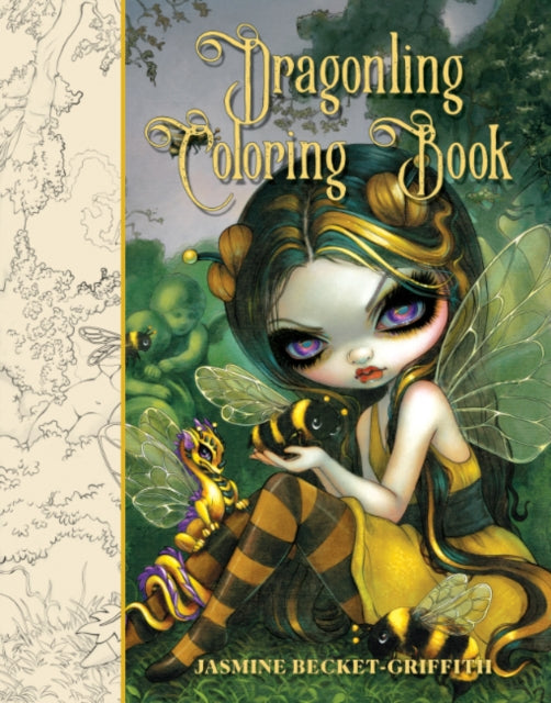 Book cover of: Dragonling Coloring Book