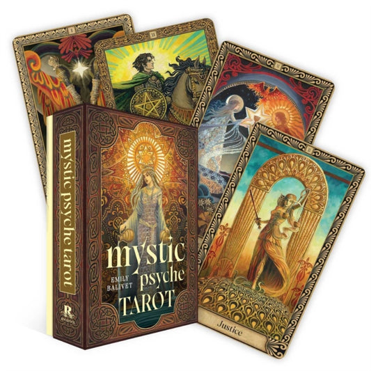 Book cover of: Mystic Psyche Tarot