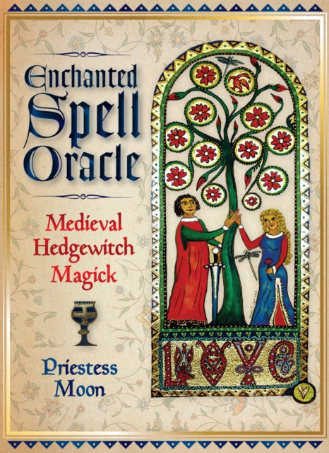 Book cover of: Enchanted Spell Oracle. By: Priestess Moon