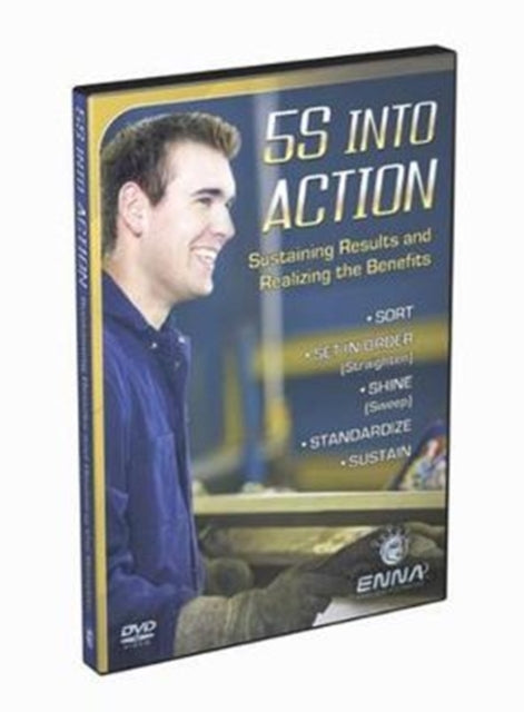 Book cover of: 5S Video - 5S into Action. By: Enna
