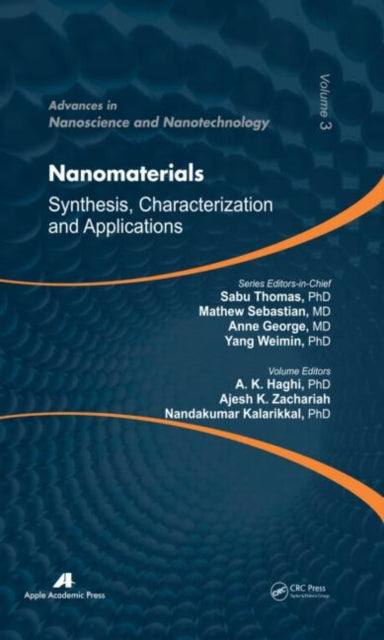 Book cover of: Nanomaterials. By: A. K. Haghi