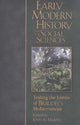 Book cover of: Early Modern History and the Social Sciences. By: John A. Marino