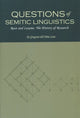 Book cover of: Questions of Semitic Linguistics. By: Gregorio del Olmo Lete