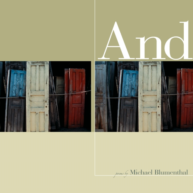 Book cover of: And. By: Michael Blumenthal