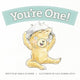 Book cover of: You're One!