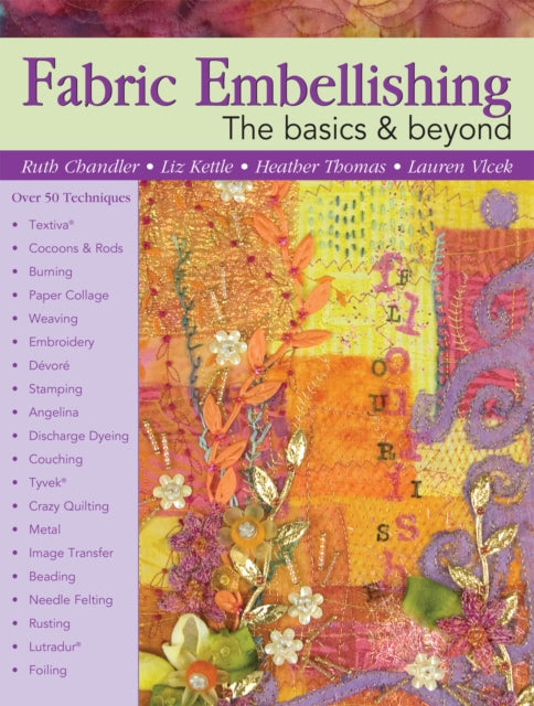 Book cover of: Fabric Embellishing. By: Ruth Chandler