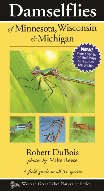Book cover of: Damselflies of Minnesota, Wisconsin & Michigan. By: Robert DuBois