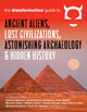 Book cover of: Disinformation Guide to Ancient Aliens, Lost Civilizations, Astonishing Archaeology and Hidden History. By: Preston Peet