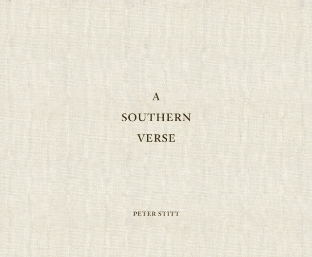 Book cover of: Southern Verse. By: Peter C. Stitt