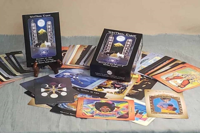 Book cover of: We’Moon Tarot. By: Mother Tongue Ink