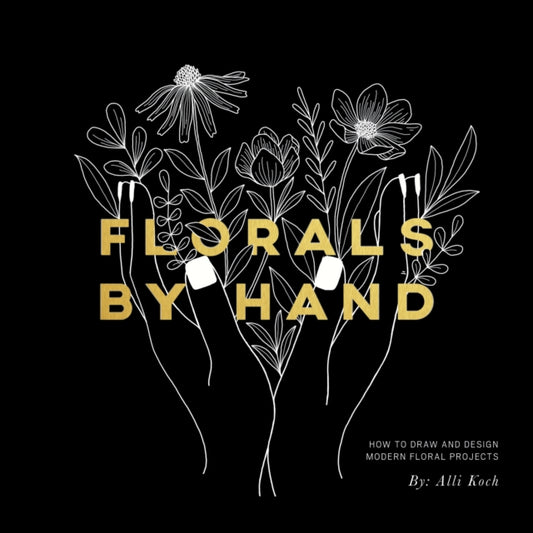 Book cover of: Florals By Hand. By: Alli Koch