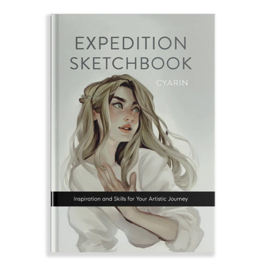 Book cover of: Expedition Sketchbook. By: Cyarine