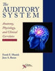 Book cover of: Auditory System. By: Frank E. Musiek;Jane A. Baran