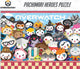 Book cover of: Overwatch: Pachimari Heroes Puzzle. By: Blizzard Blizzard Entertainment