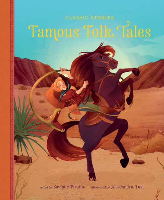 Book cover of: Famous Folk Tales. By: Glassman