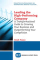 Book cover of: Leading the High-Performing Company. By: Heidi Pozzo