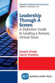 Book cover of: Leadership Through a Screen. By: Joseph Brady