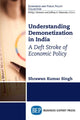 Book cover of: Understanding Demonetization in India. By: Shrawan Kumar Singh