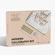 Book cover of: Modern Calligraphy Kit for Beginners. By: Chalkfulloflove