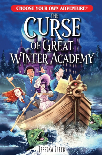 Book cover of: Curse of Great Winter Academy. By: Jessika Fleck