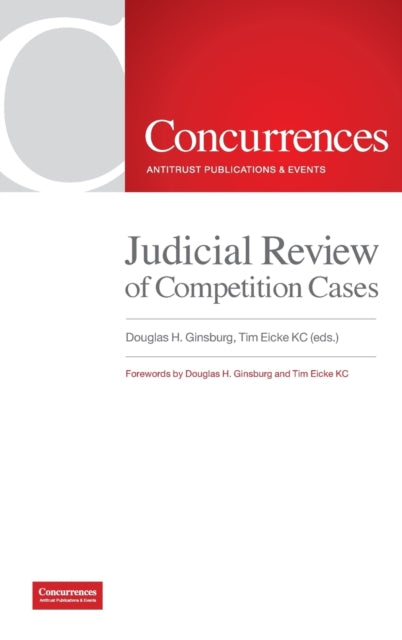 Book cover of: Judicial Review of Competition Cases. By: Douglas H. Ginsburg