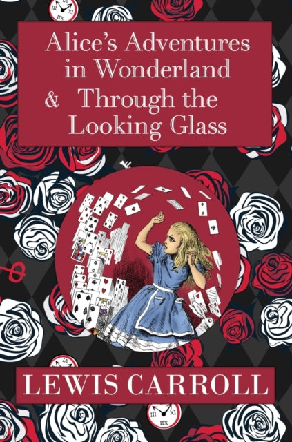 Book cover of: Alice in Wonderland Omnibus Including Alice's Adventures in Wonderland and Through the Looking Glass (with the Original John Tenniel Illustrations) (A Reader's Library Classic Hardcover)