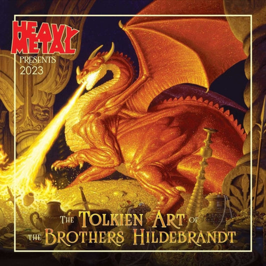 Book cover of: Heavy Metal Presents: The Tolkien Art of The Brothers Hildebrandt. By: Brothers Hildebrandt