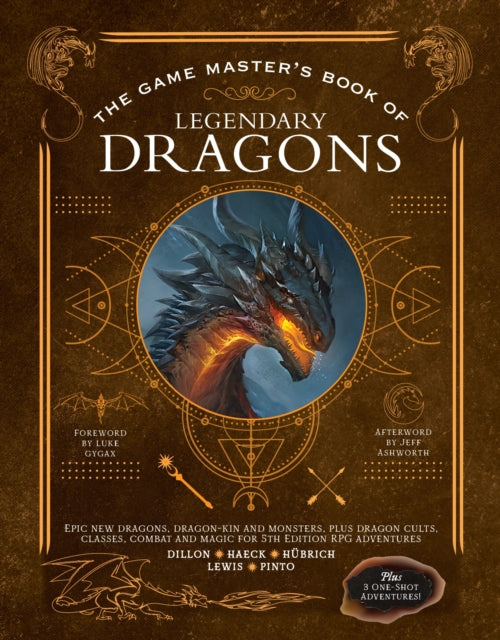 Book cover of: Game Master's Book of Legendary Dragons. By: Aaron Hübrich