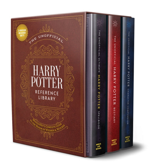 Book cover of: Unofficial Harry Potter Reference Library Boxed Set. By: Editors of Editors of MuggleNet