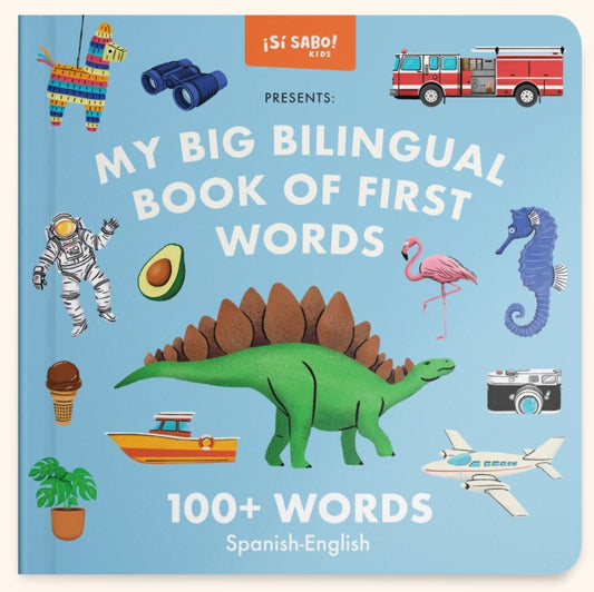 Book cover of: My Big Bilingual Book of First Words. By: Mike Alfaro
